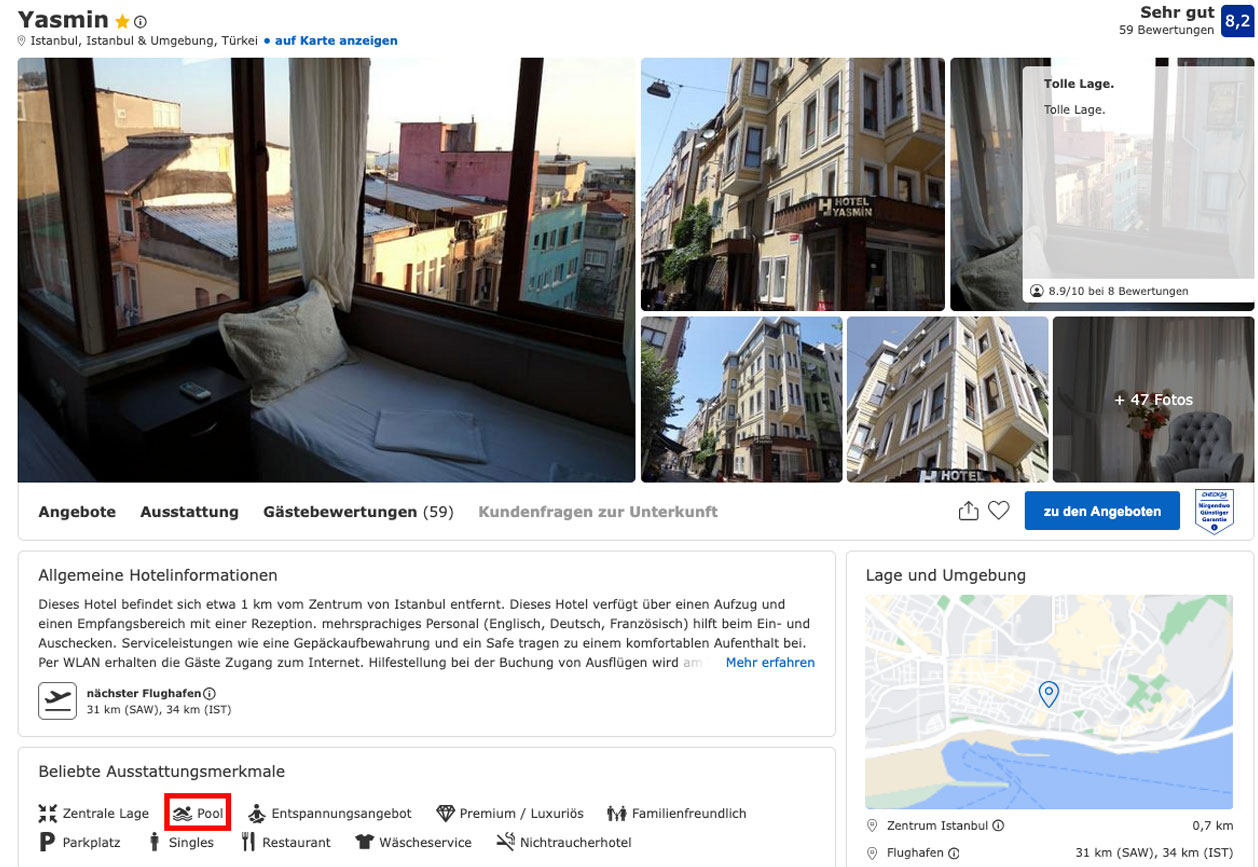 Hotel Yasmin Istanbul